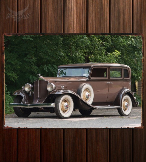 Металлическая табличка Packard Light Eight Sedan Металлическая табличка Packard Light Eight Sedan